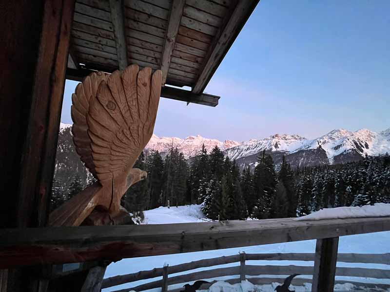 Alm mit Rodelbahn in Neustift im Stubaital